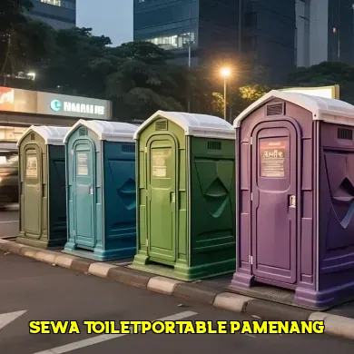 sewa toilet portable pamenang
